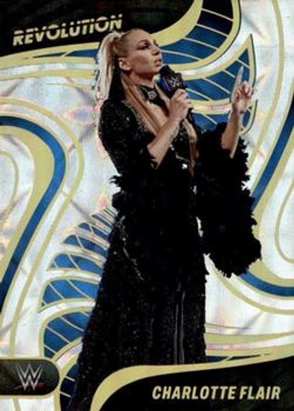 Charlotte Flair 2023 Revolution WWE #61 Galactic RAW