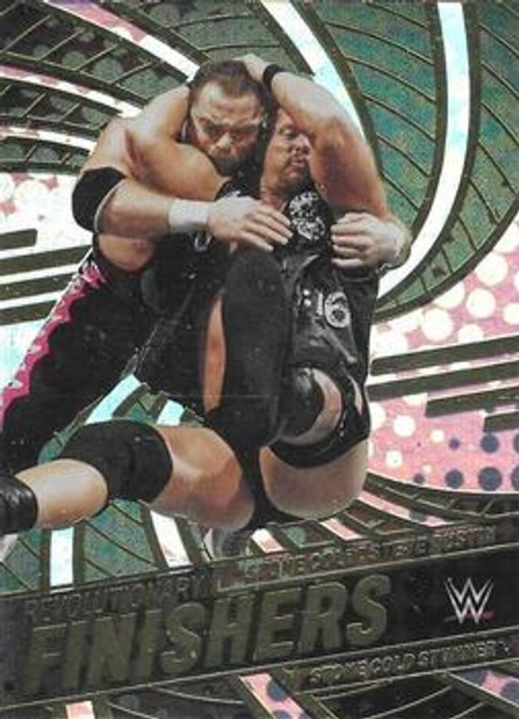 Steve Austin 2023 Revolution WWE #3 Revolutionary Finishers RAW