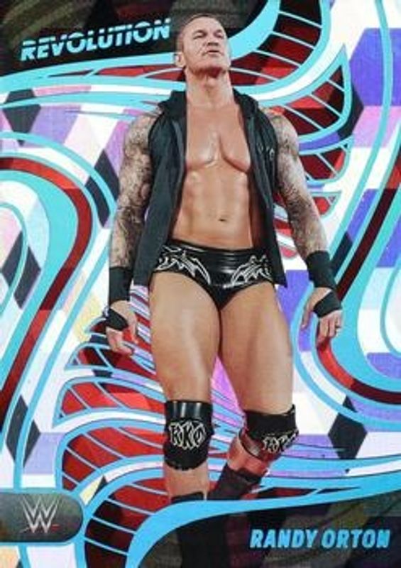 Randy Orton 2023 Revolution WWE #60 Cubic /49 RAW