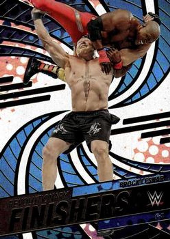 Brock Lesnar 2023 Revolution WWE #5 Revolutionary Finishers RAW