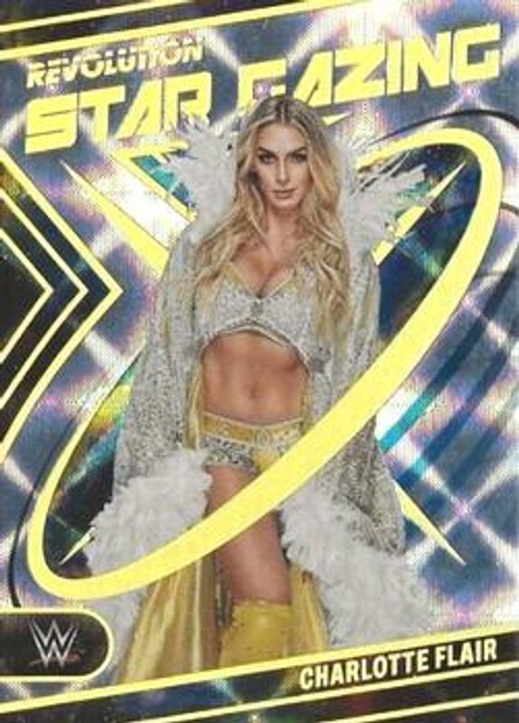 Charlotte Flair 2023 Revolution WWE #40 Star Gazing - Galactic RAW
