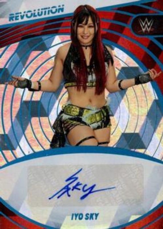 2023 Revolution WWE #AG-ISY Autographs - Cubic /49