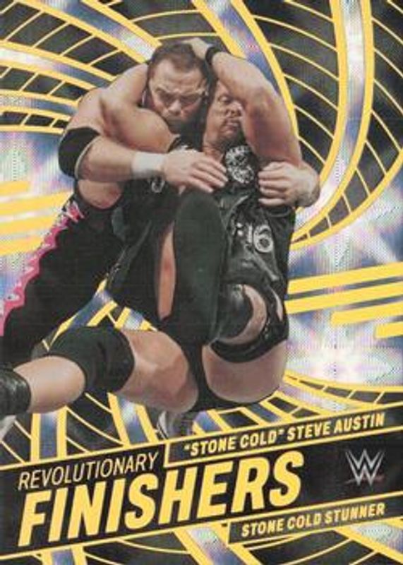 Steve Austin 2023 Revolution WWE #3 Revolutionary Finishers - Galactic RAW