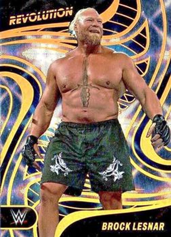 Brock Lesnar 2023 Revolution WWE #89 Galactic RAW
