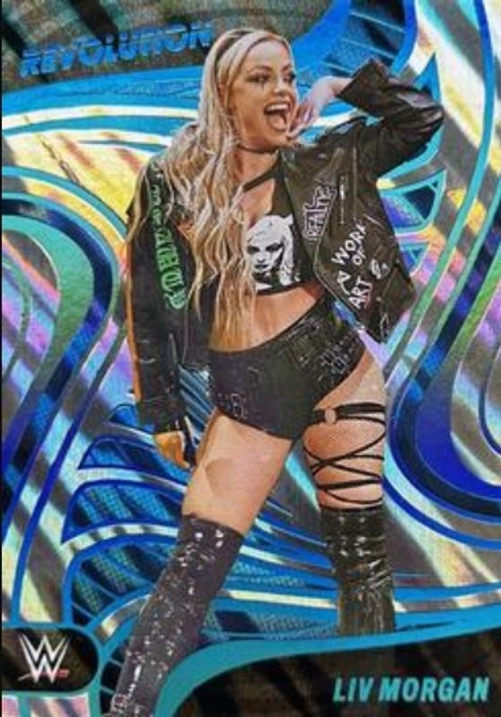 Liv Morgan 2023 Revolution WWE #76 Lava /10 RAW