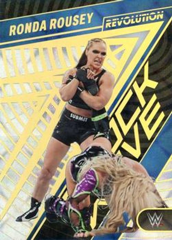 Ronda Rousey 2023 Revolution WWE #12 Shock Wave - Galactic RAW