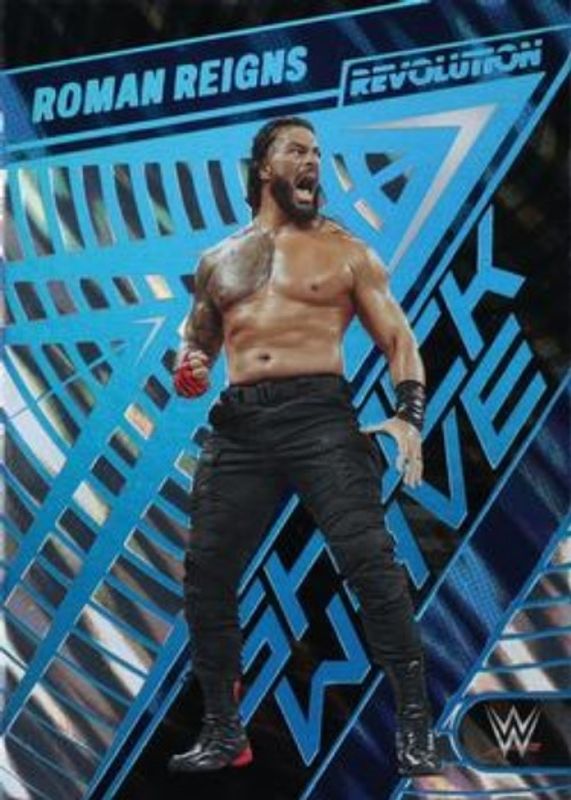 Roman Reigns 2023 Revolution WWE #2 Shock Wave - Lava /10 RAW