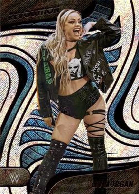 Liv Morgan 2023 Revolution WWE #76 Base RAW