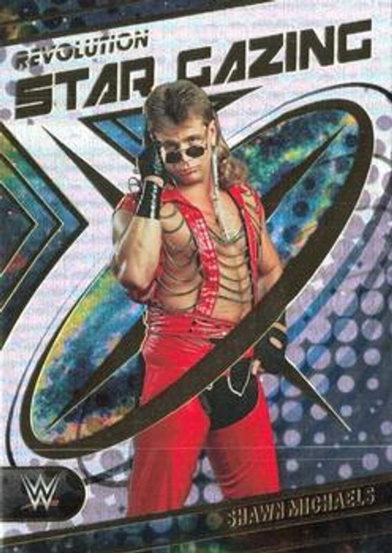 Shawn Michaels 2023 Revolution WWE #22 Star Gazing RAW