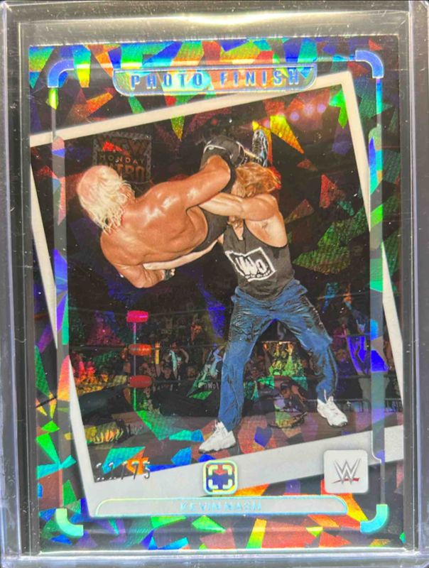 Kevin Nash 2024 Photogenic WWE #4 Photo Finish - Diamond /75 RAW