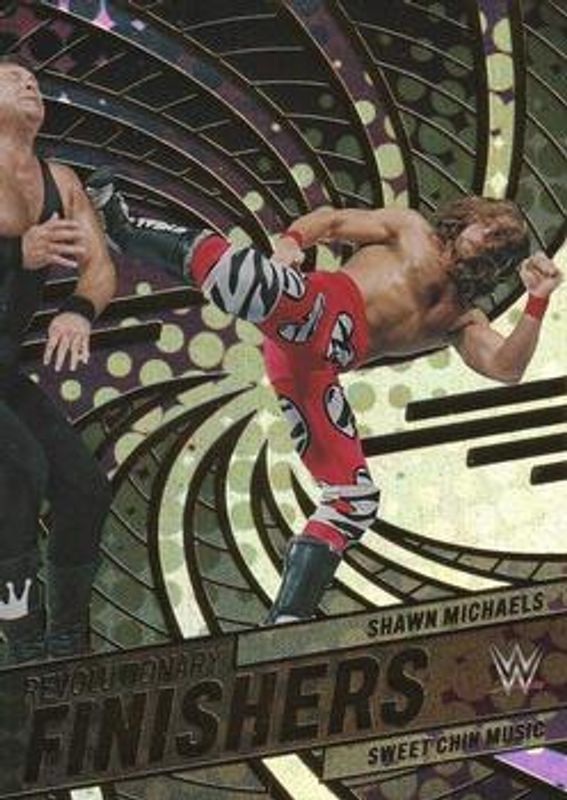 Shawn Michaels 2023 Revolution WWE #7 Revolutionary Finishers RAW