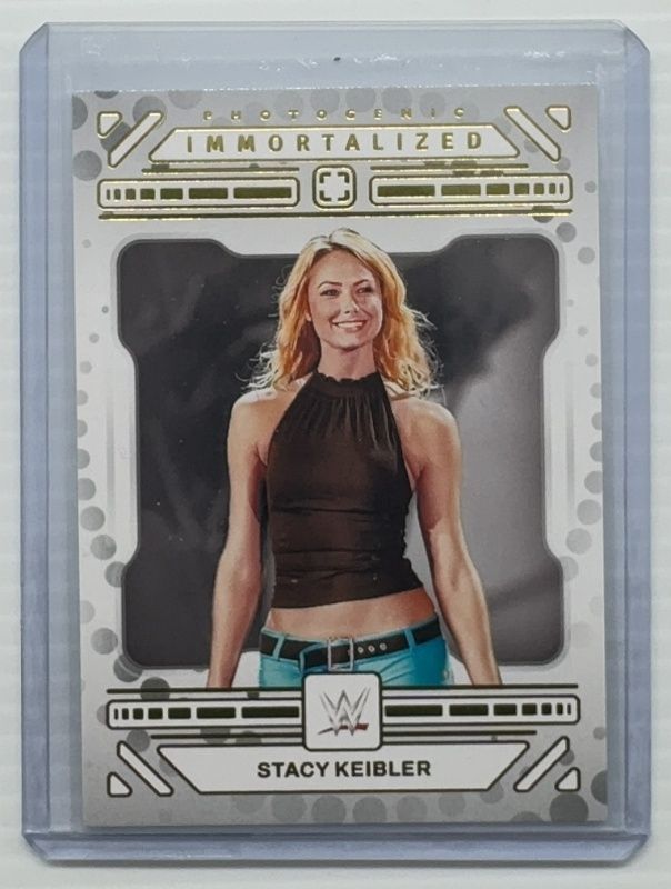 Stacy Keibler 2024 Photogenic WWE #15 Immortalized Price Guide - Sports ...