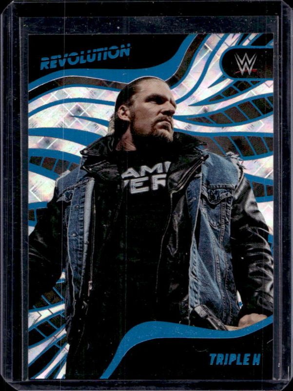 Triple H 2023 Revolution WWE #102 Cosmic /149 RAW