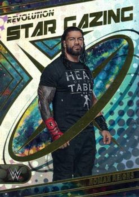 Roman Reigns 2023 Revolution WWE #30 Star Gazing RAW