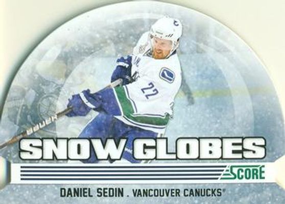 2011 Score #1 Snow Globe Die Cuts