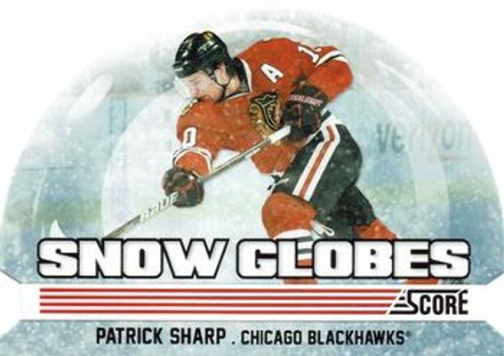 2011 Score #6 Snow Globe Die Cuts