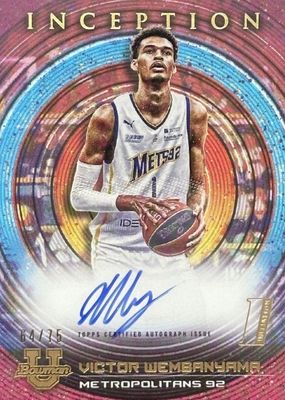 2022 Bowman University Inception #BIA-VW Autographs - Fuchsia Foil /75 (1st)