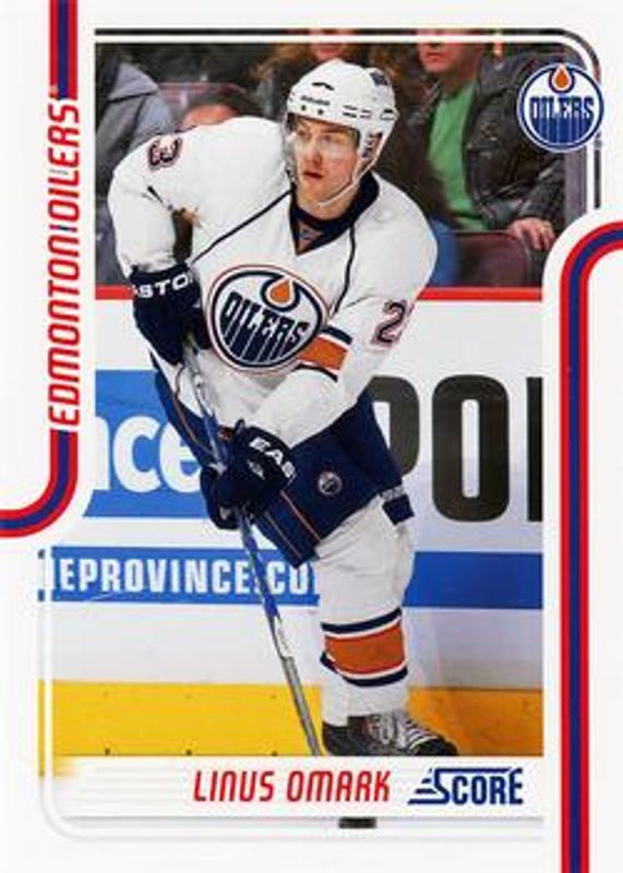 Linus Omark 2011 Score #193 Base Rookie RAW