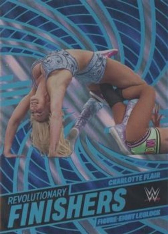 Charlotte Flair 2023 Revolution WWE #15 Revolutionary Finishers - Lava /10 RAW