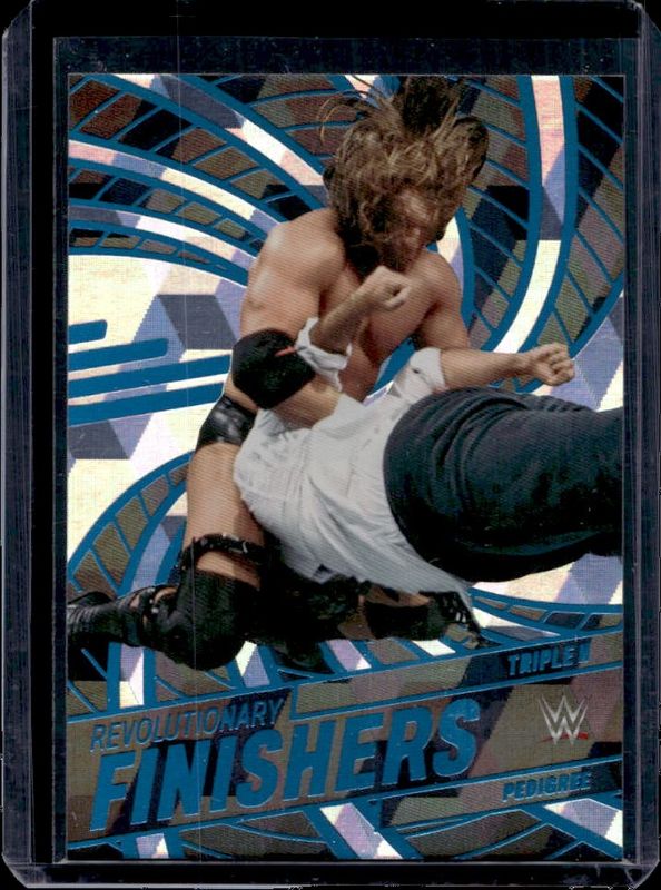 Triple H 2023 Revolution WWE #12 Revolutionary Finishers - Cubic /49 RAW