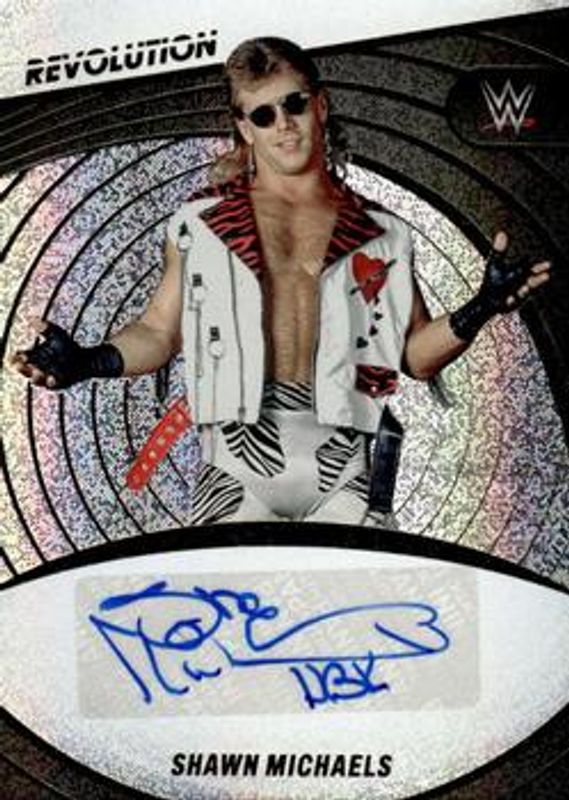 Shawn Michaels 2023 Revolution WWE #AG-SMC Autographs RAW
