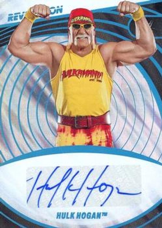 Hulk Hogan 2023 Revolution WWE #AG-HHG Autographs - Lava /10 RAW