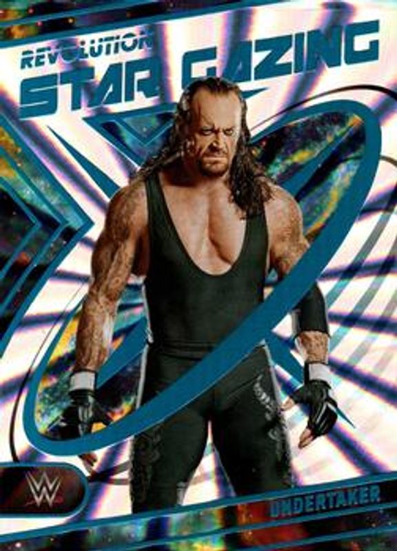 Undertaker 2023 Revolution WWE #18 Star Gazing - Sunburst /99 RAW
