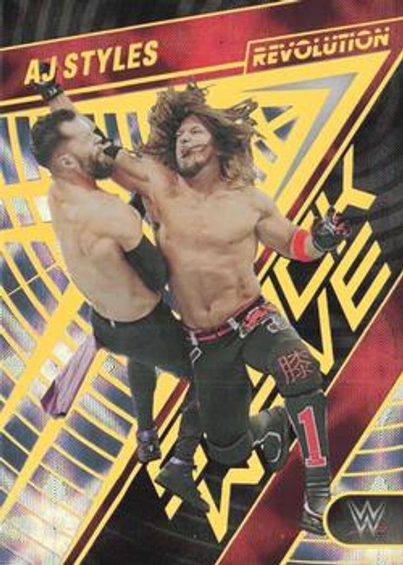 2023 Revolution WWE #9 Shock Wave - Galactic