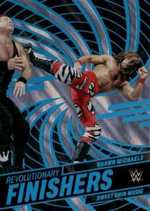 Shawn Michaels 2023 Revolution WWE #7 Revolutionary Finishers - Lava /10 RAW