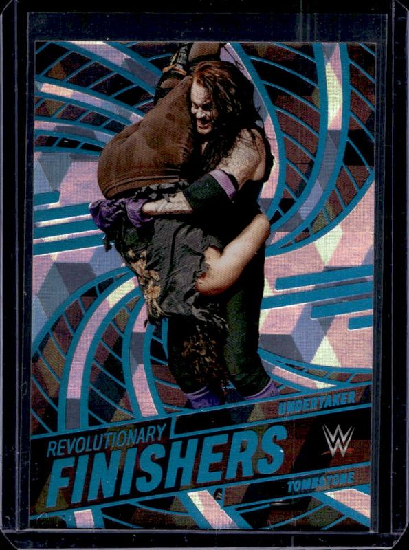 Undertaker 2023 Revolution WWE #4 Revolutionary Finishers - Cubic /49 RAW