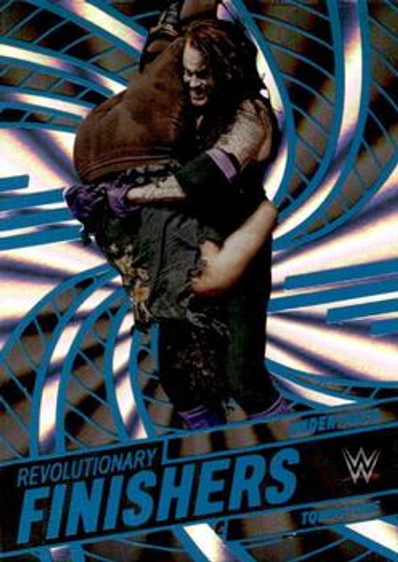 Undertaker 2023 Revolution WWE #4 Revolutionary Finishers - Sunburst /99 RAW