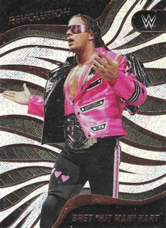 Bret "Hit Man" Hart 2023 Revolution WWE #103 Base RAW