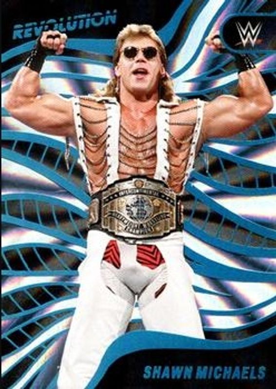 Shawn Michaels 2023 Revolution WWE #118 Sunburst /99 RAW