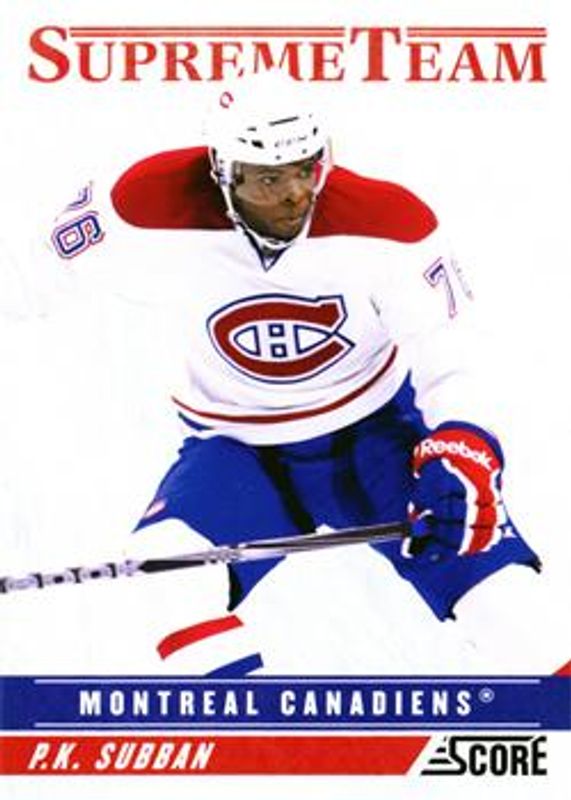 2011 Score #16 Supreme Team