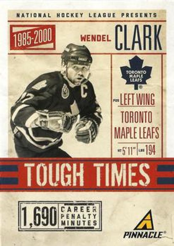 2011 Pinnacle #1 Tough Times