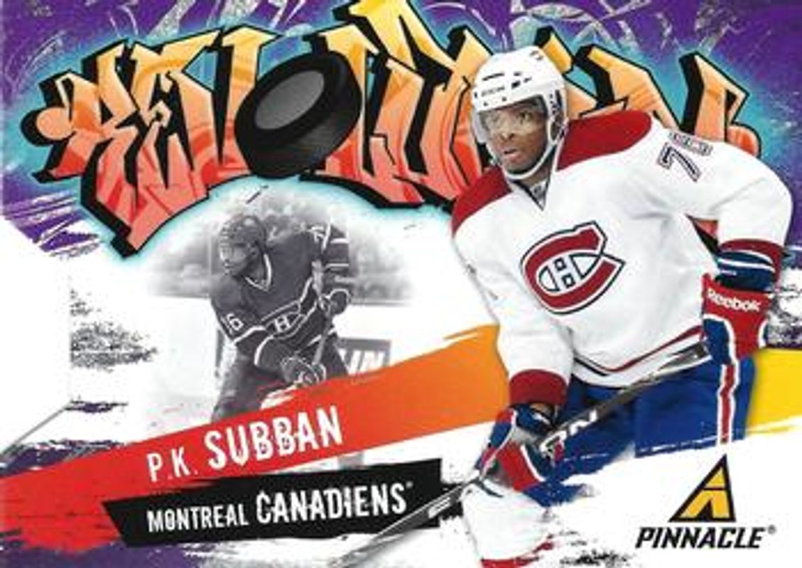 PK Subban 2011 Pinnacle #1 Revolution RAW