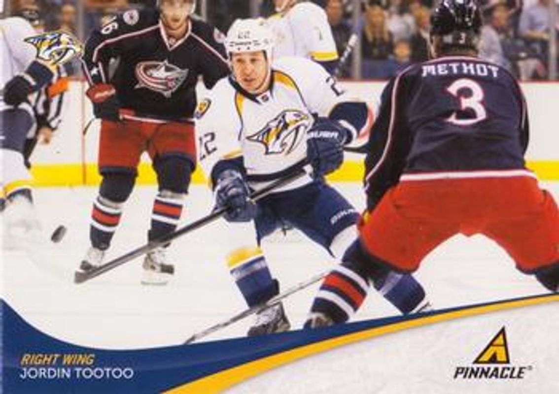 Jordin Tootoo 2011 Pinnacle #195 Base RAW