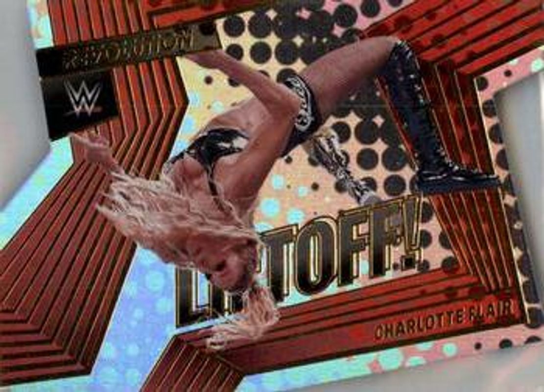 Charlotte Flair 2022 Revolution WWE #3 Liftoff! RAW