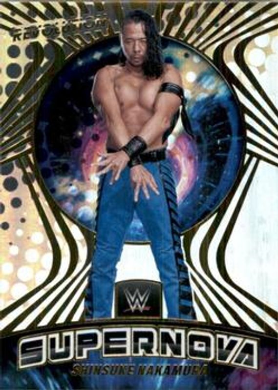 Shinsuke Nakamura 2022 Revolution WWE #30 Supernova RAW