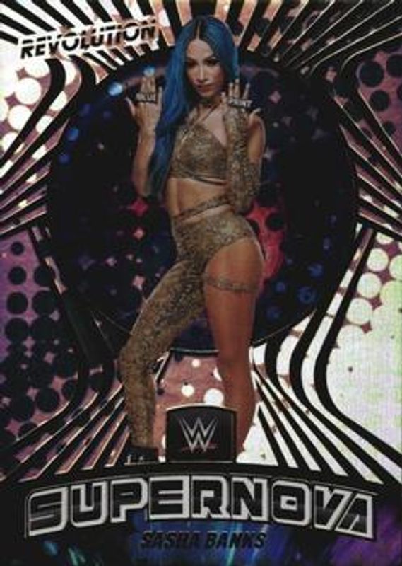 Sasha Banks 2022 Revolution WWE #10 Supernova RAW
