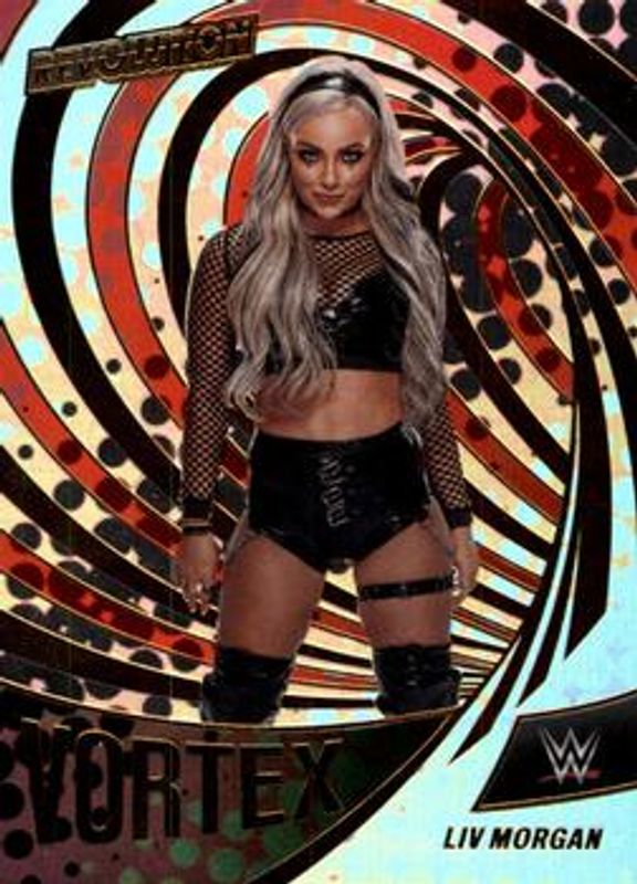 Liv Morgan 2022 Revolution WWE #9 Vortex RAW