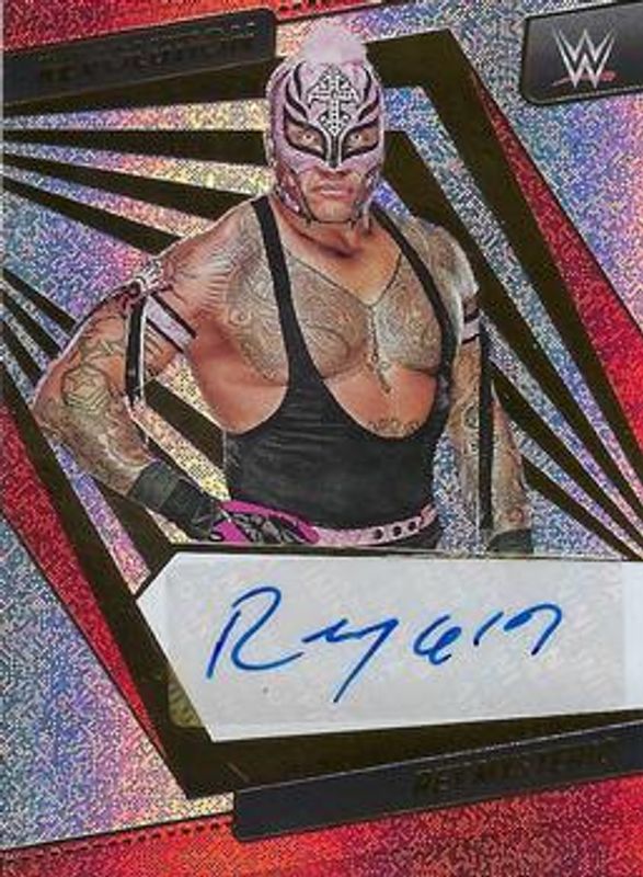Rey Mysterio 2022 Revolution WWE #AG-RMY Autographs RAW