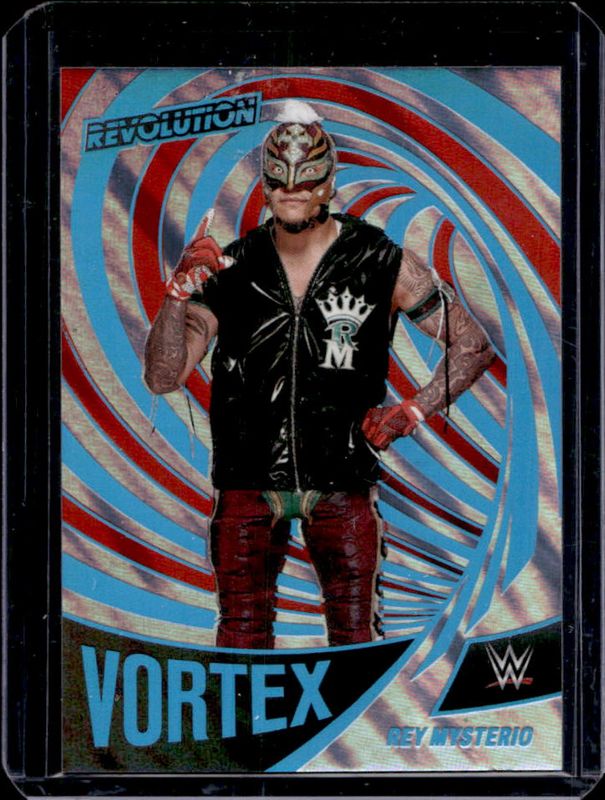 Rey Mysterio 2022 Revolution WWE #1 Vortex Lava /10 RAW