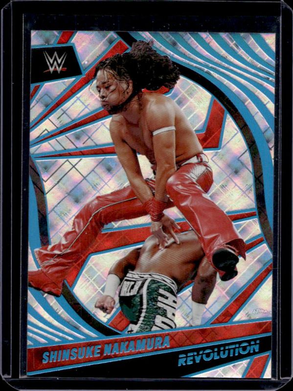 Shinsuke Nakamura 2022 Revolution WWE #64 Cosmic /149 RAW