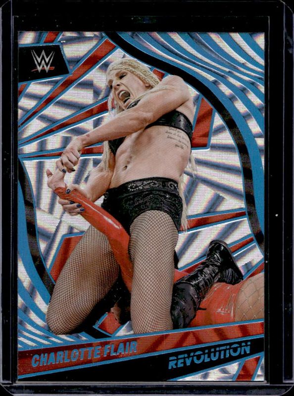 Charlotte Flair 2022 Revolution WWE #84 Angular /199 RAW