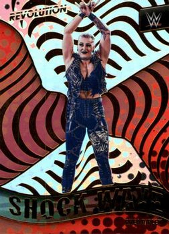 Rhea Ripley 2022 Revolution WWE #28 Shock Wave RAW