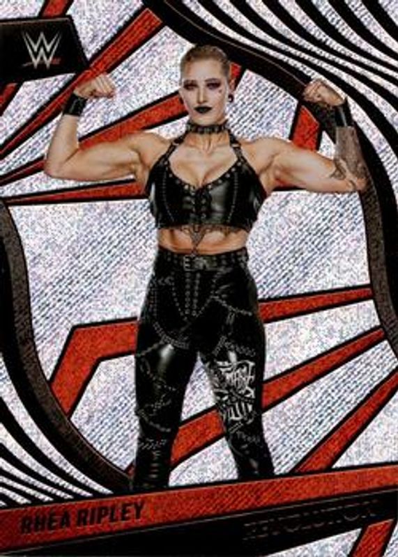 Rhea Ripley 2022 Revolution WWE #100 Base RAW