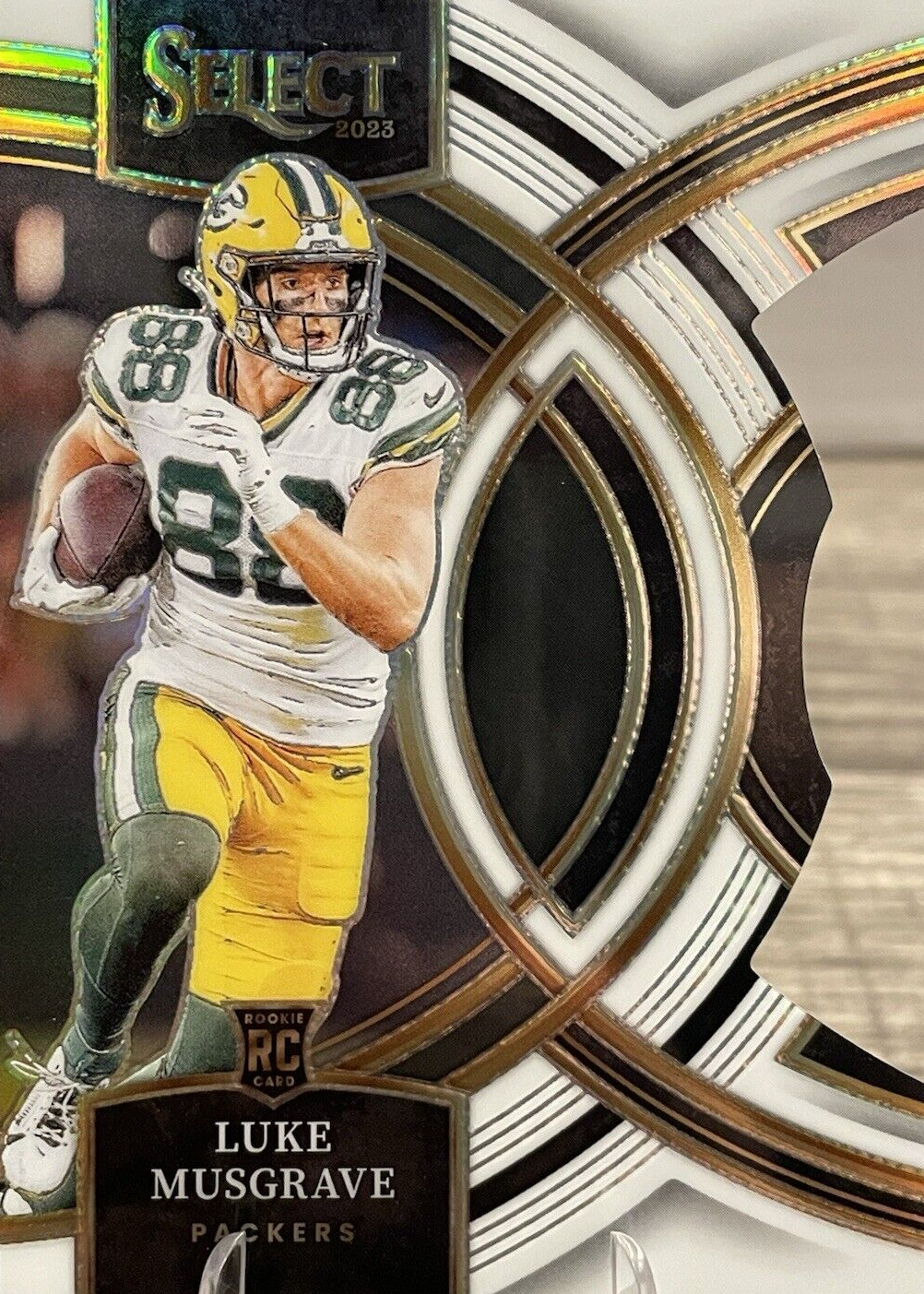 Luke Musgrave 2023 Select #166 Premier Level White Die-Cut /199 Price ...