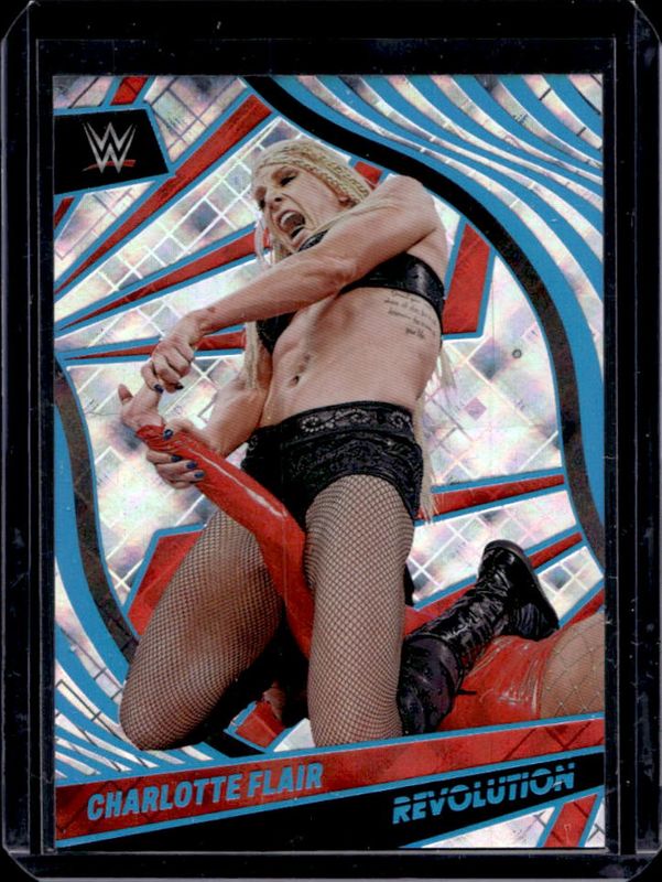Charlotte Flair 2022 Revolution WWE #84 Cosmic /149 RAW