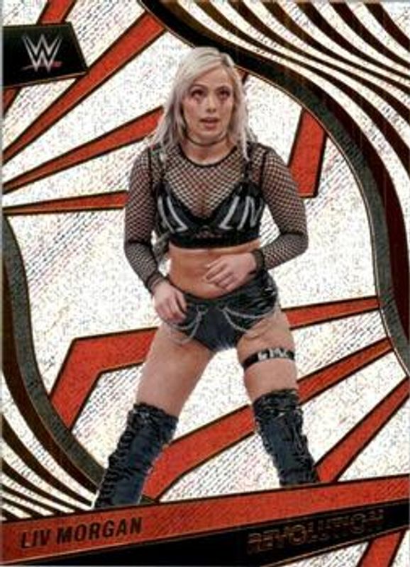 Liv Morgan 2022 Revolution WWE #70 Base RAW